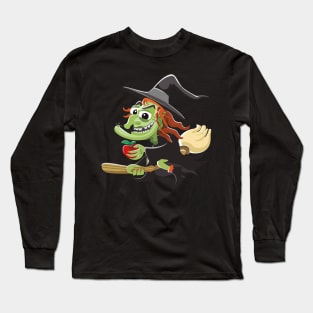 Witch offers you an apple Long Sleeve T-Shirt